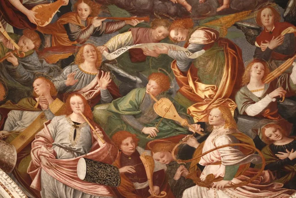 Gaudenzio Ferrari (1471- 1546) - Gli angeli musicanti